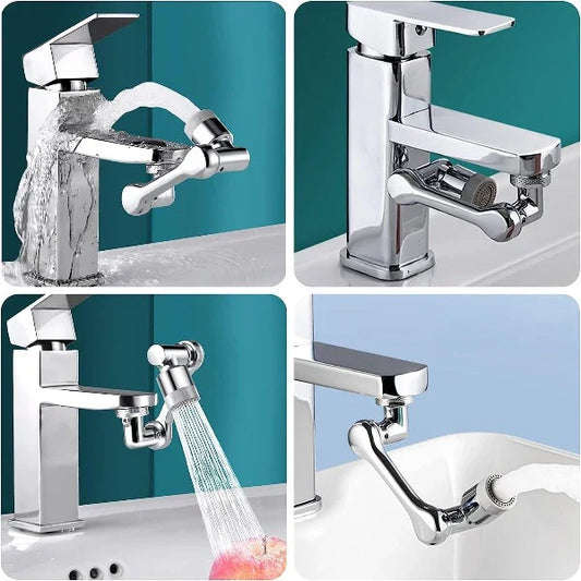 1080Β° Flexible Faucet Extender β Dual Mode