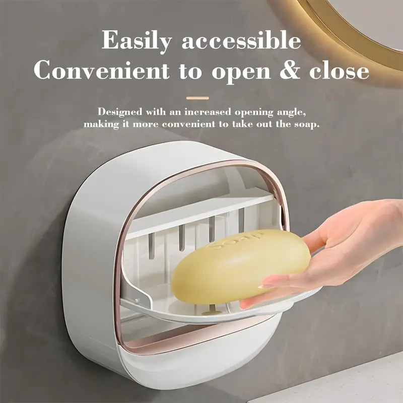 Bathroom Wall Soap Dish With Drain