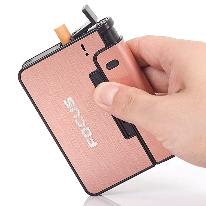 2-in-1 Cigarette Case with Lighter β Premium Design