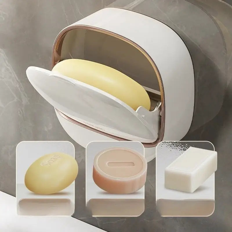 Bathroom Wall Soap Dish With Drain