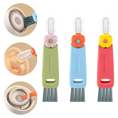 3-in-1 Bottle & Crevice Cleaning Brush