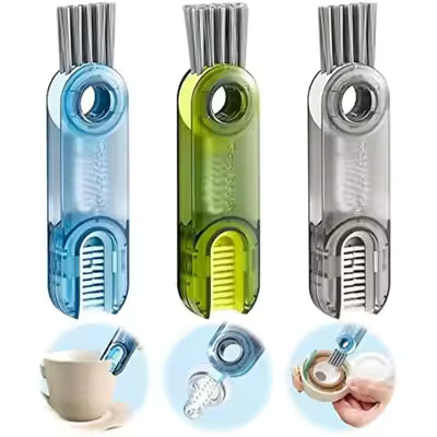 3-in-1 Bottle & Crevice Cleaning Brush