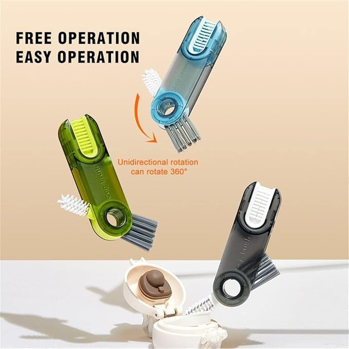 3-in-1 Bottle & Crevice Cleaning Brush