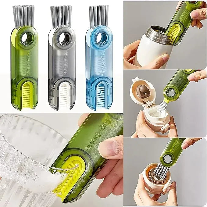 3-in-1 Bottle & Crevice Cleaning Brush