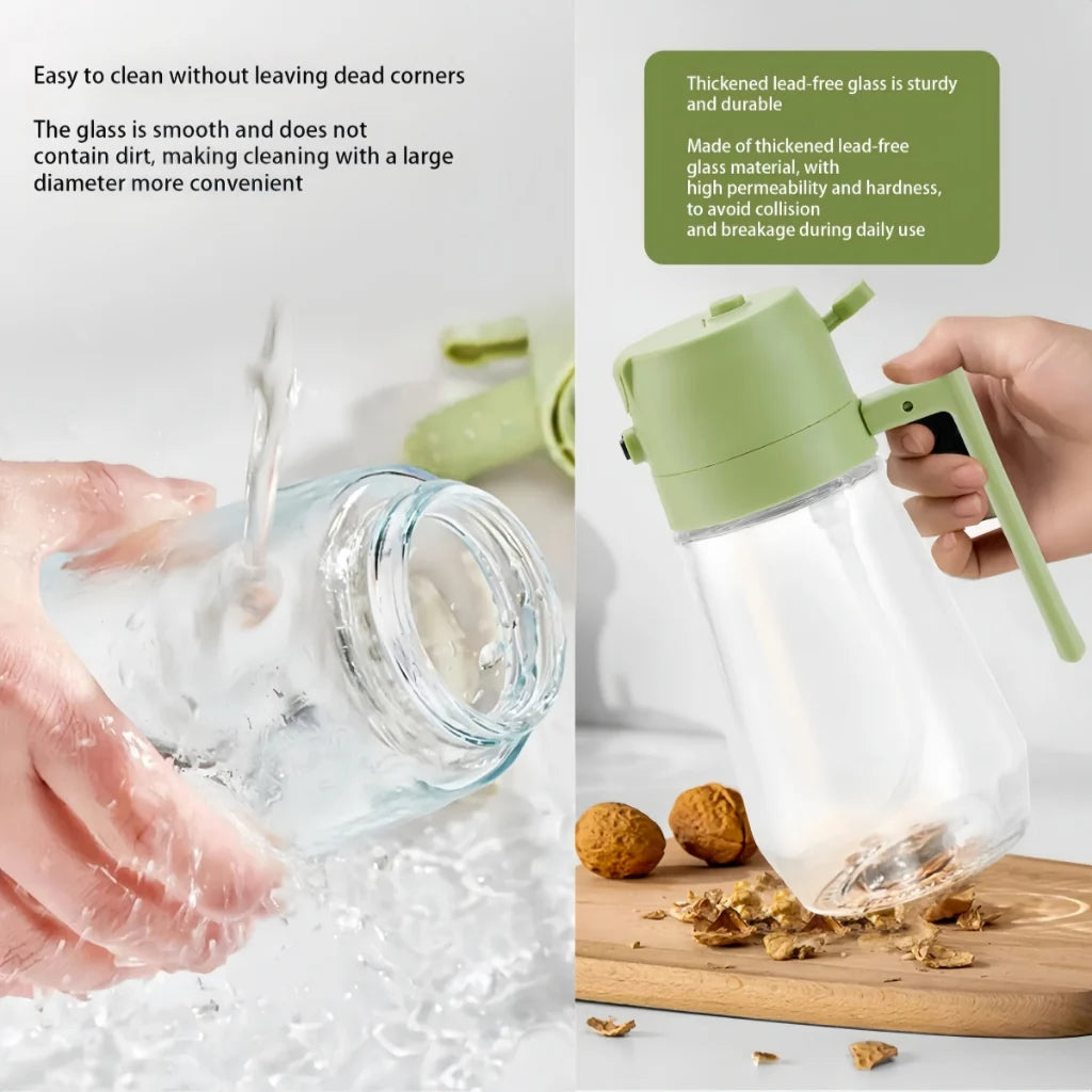 2-in-1 Sprayable & Pourable Oil Dispenser