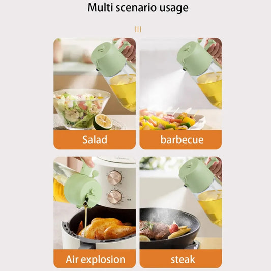 2-in-1 Sprayable & Pourable Oil Dispenser